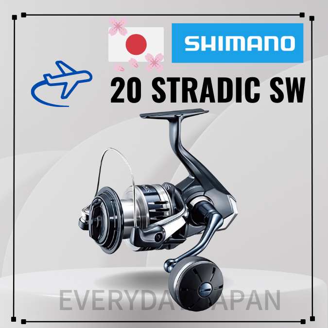 SHIMANO Spinning Reel 20 STRADIC SW 4000HG/6000HG/6000XG/8000HG/10000HG/14000XG