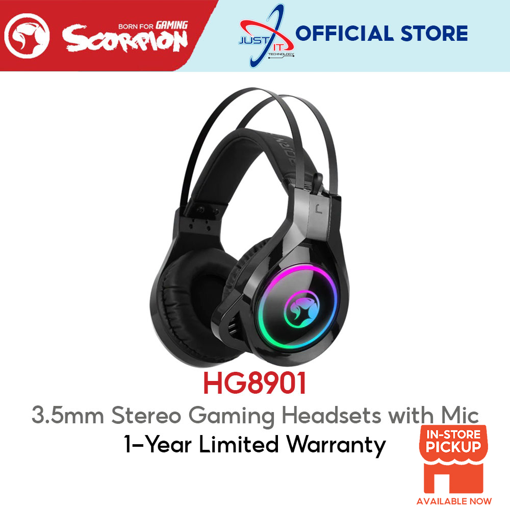 MARVO HG8901 WIRED GAMING HEADSET Shopee Malaysia