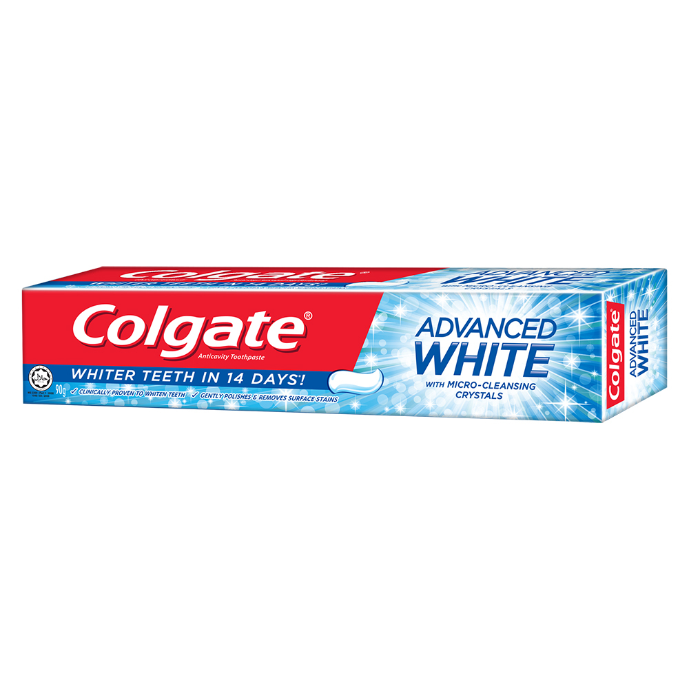 Colgate Toothpaste Advanced Whitening 90g | Shopee Malaysia