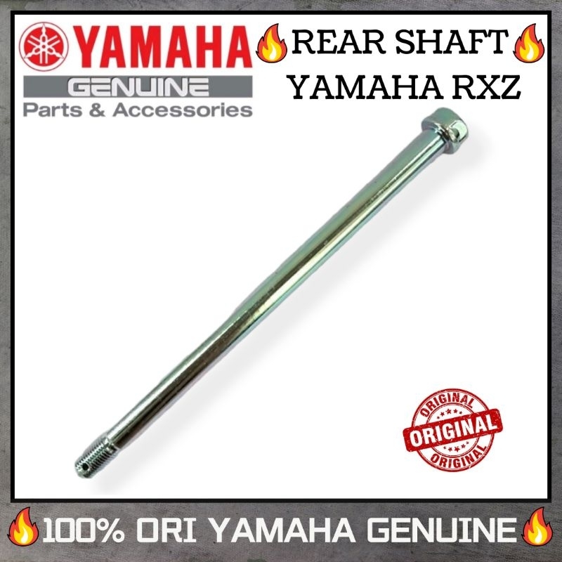 REAR SHAFT RXZ TAYAR SHAFT BELAKANG WHEEL AXLE SHAFT SAP RODA SAP TAYAR