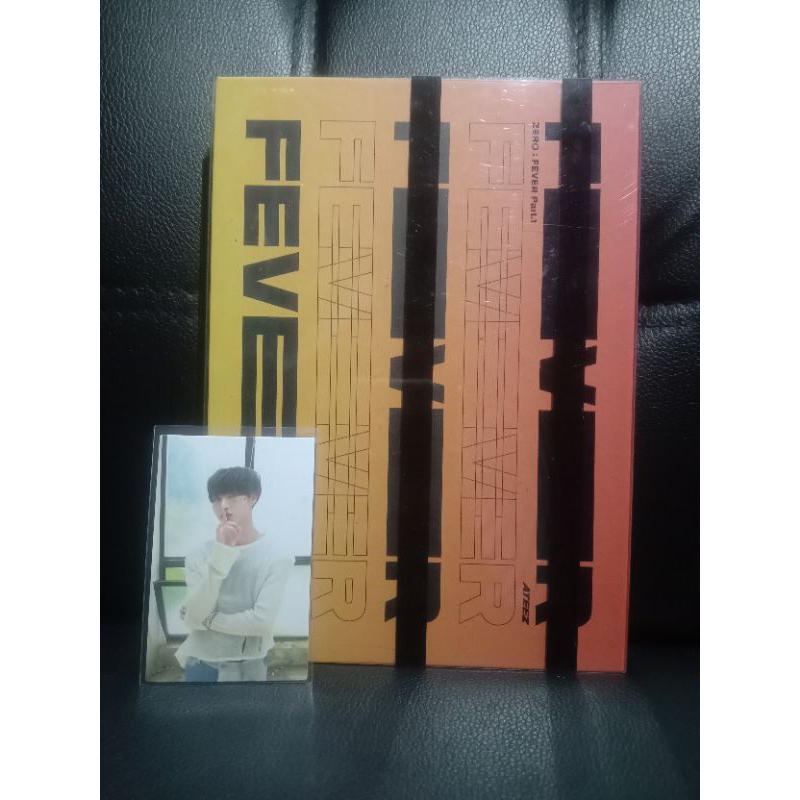 [UNSEALED] ATEEZ ZERO FEVER PART 1 ALBUM with SEONGHWA PC | Shopee Malaysia