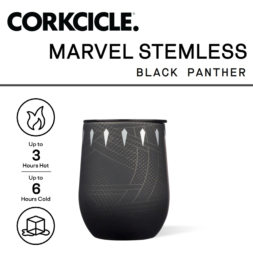 Corkcicle x Marvel 12oz Stainless Steel Triple Insulated Stemless Cup