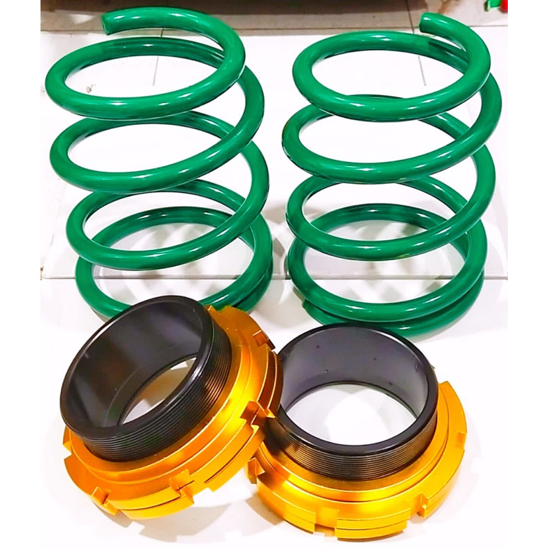 2pcs Perodua Myvi g1 g2 g3 & Alza & Viva Kelisa Kenari rear adjustable absorber spring 3k 185mm