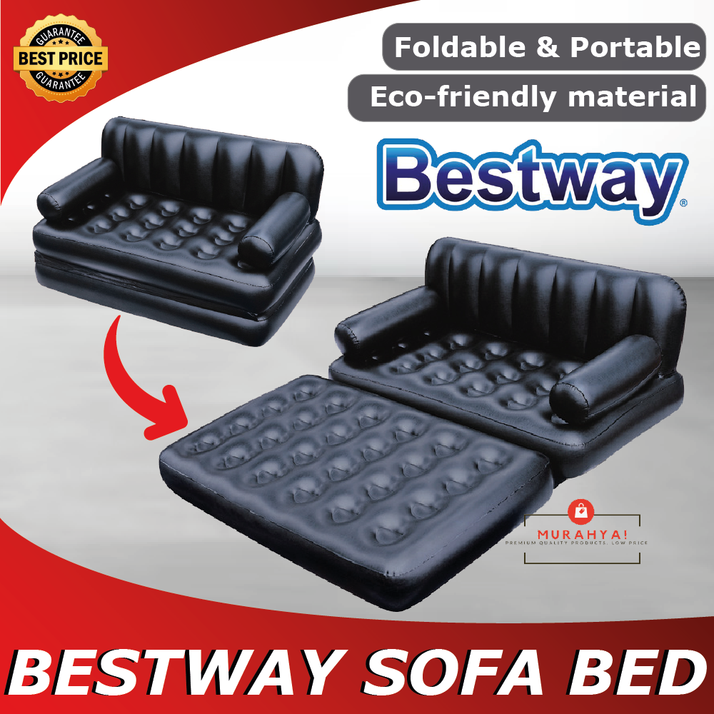Sofa Angin Sofa Bed Bestway Inflatable Air Double Inflatable Mattress