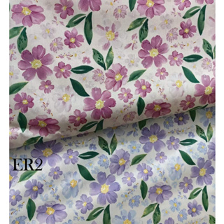  Hom3craft Pastoral Large Floral Cotton Poplin Fabric for Sewing  Clothes DIY Handmade Doll Clothes Per Half Meter -0.5mX1.47m