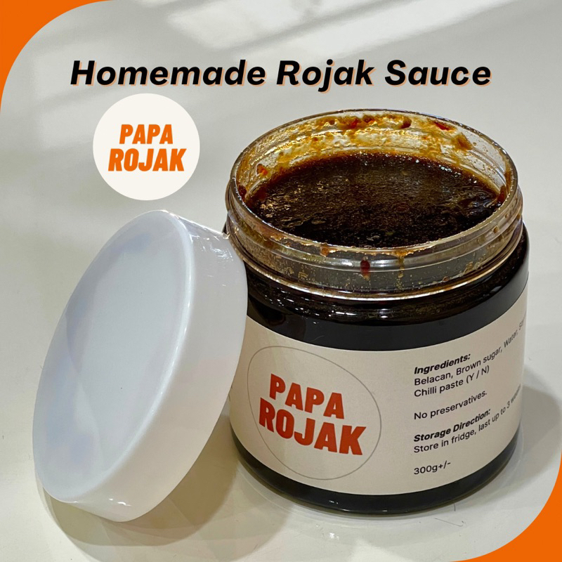 【Homemade Rojak Sauce】🌶️ KUAH ROJAK with ‼️Homemade Peanut‼️ No ...