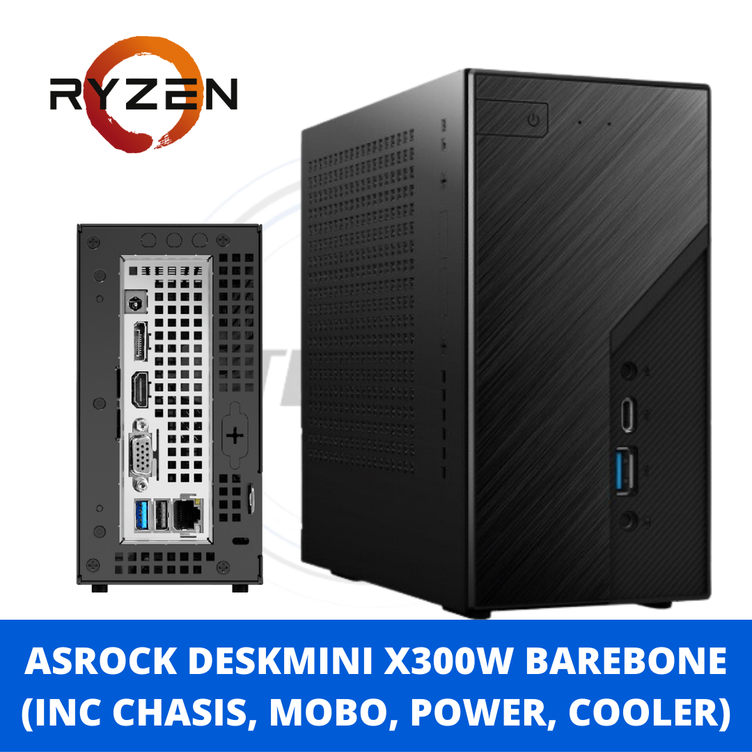 [FREE DELIVERY] ASROCK DESKMINI X300W / A300 Mini Desktop Custom PC ... image.
