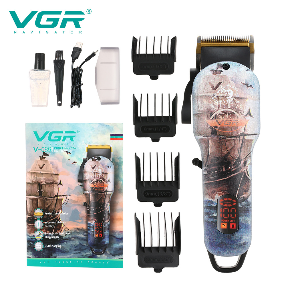 VGR v689-adjustable-hair-cutting-machine-wireless-hair-trimmer ...