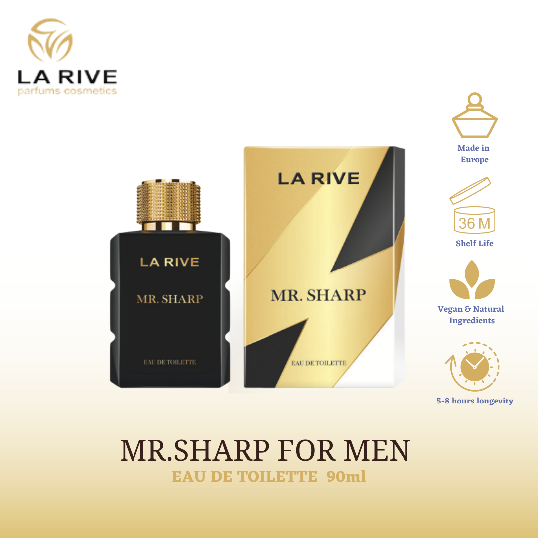 La Rive Mr Sharp EDT (90ml) | Shopee Malaysia