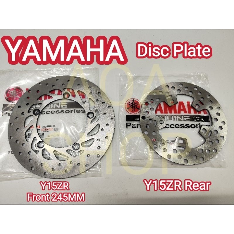 Yamaha Y15ZR Front / Rear Disc Brake Plate Piring Disc Depan / Belakang ...