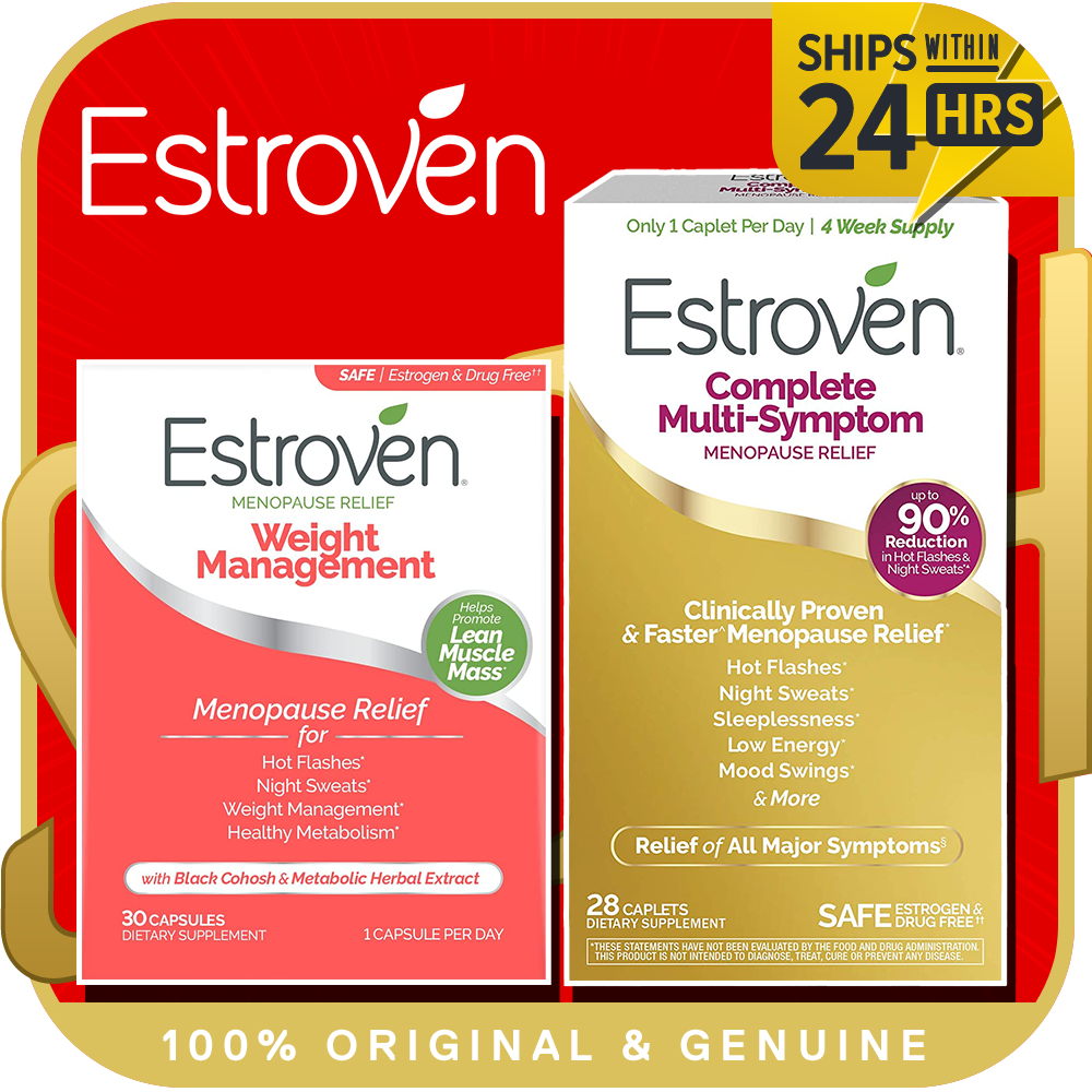 Estroven Complete MultiSymptom Menopause Supplement for Women