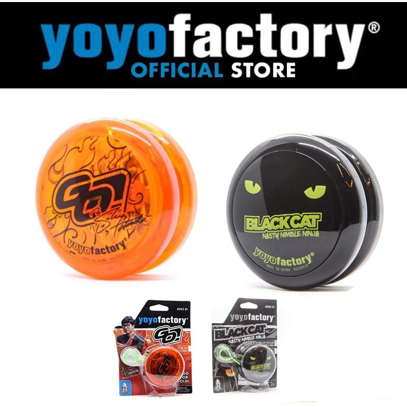 YOYOFACTORY Go beginner yo-yo 2A Black Cat | Shopee Malaysia