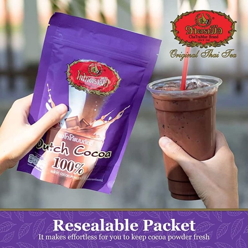 Chatramue Cocoa Powder (100% Dutch Cocoa) - 200g | Shopee Malaysia
