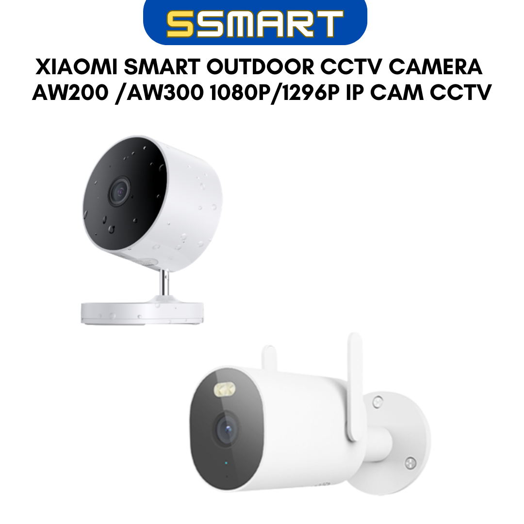 Xiaomi Smart Outdoor CCTV Camera AW200 /AW300 1080P/1296P IP Cam CCTV Shopee Malaysia