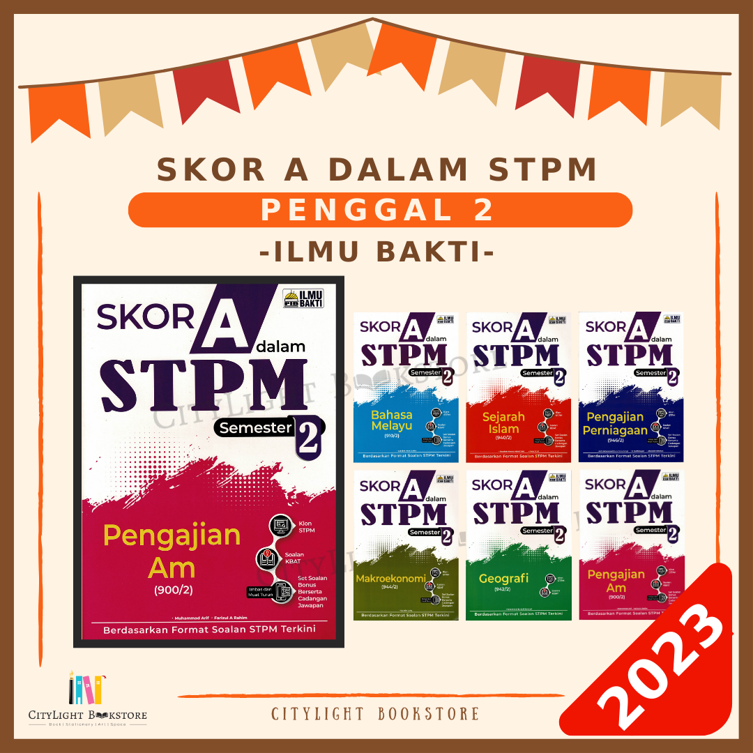 [citylight] Kertas Model 2023 Skor A Dalam Stpm Semester 2 Ilmu