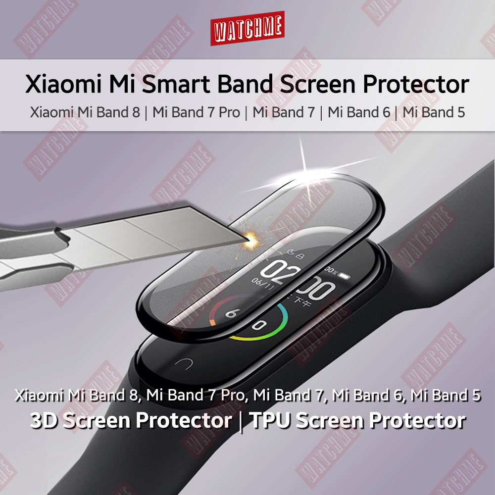 For Xiaomi Mi Band 8 Pro Smart Band PMMA Plastic Full Screen Coverage  Screen Protector