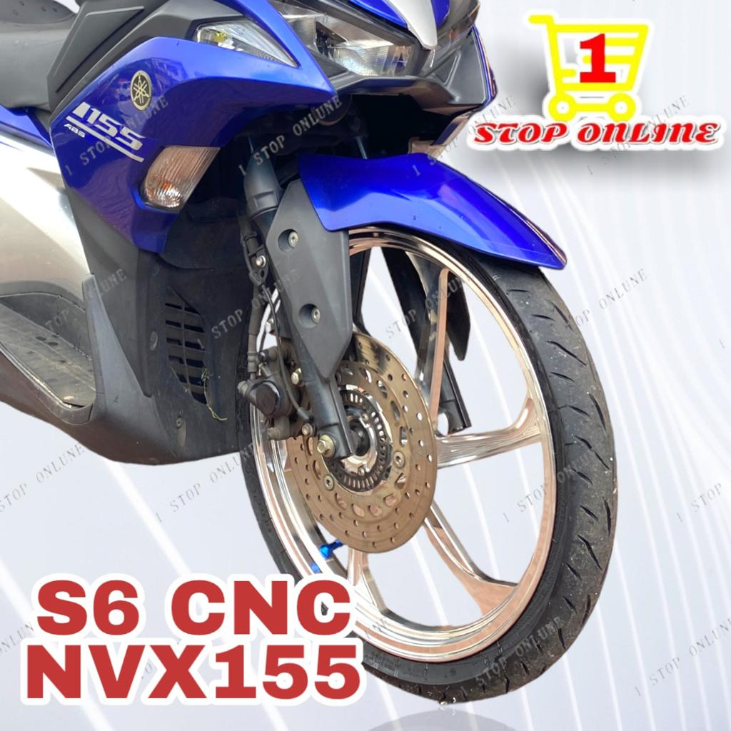 HL S6 NVX NVX155 CNC 6L 6 BATANG CHROME SIZE 17 INCI 6BATANG CNC RIM ...