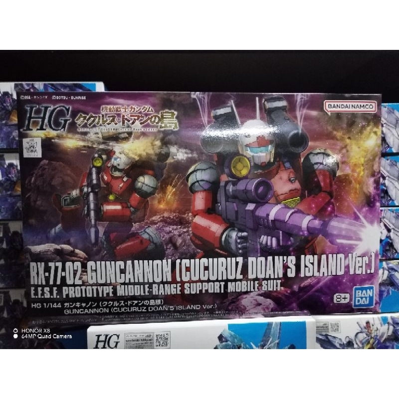 BANDAI SPIRITS Gundam - HG 1/144 Guncannon (Cucuruz Doan's Island Ver.) - Maquette BANDAI SPIRITS Gundam - HG 1/144 Guncannon (Cucuruz Doan's Island Ver.) - Maquette