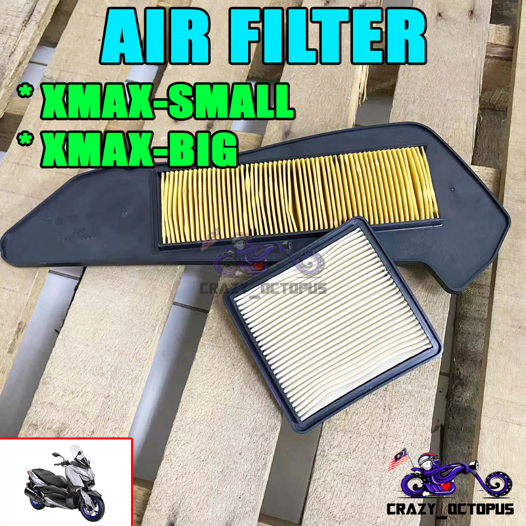 YAMAHA AIR FILTER / AIR CLEANER X MAX XMAX XMAX BIG & SMALL Shopee