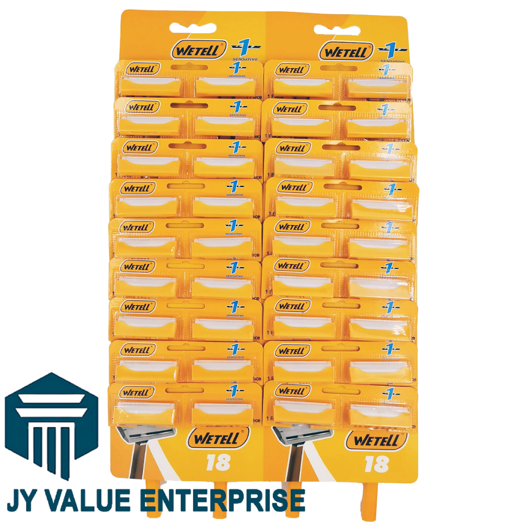 WETELL Disposable Razor Pisau Cukur Shaving Razor (36 PCS) | Shopee ...