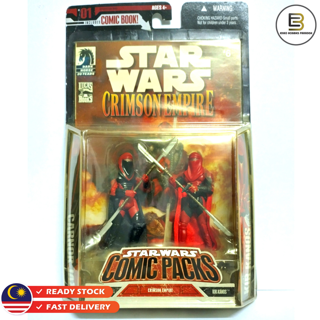 MISB Star Wars Comic Pack Kir Kanos & Carnor Jax | Shopee Malaysia