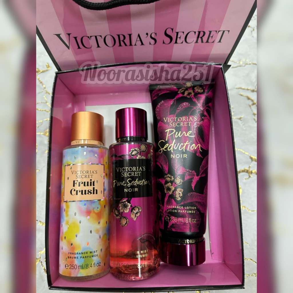 Bombshell New York Perfume & Body Mist & Lotion 3in1Set Hantaran Minyak ...