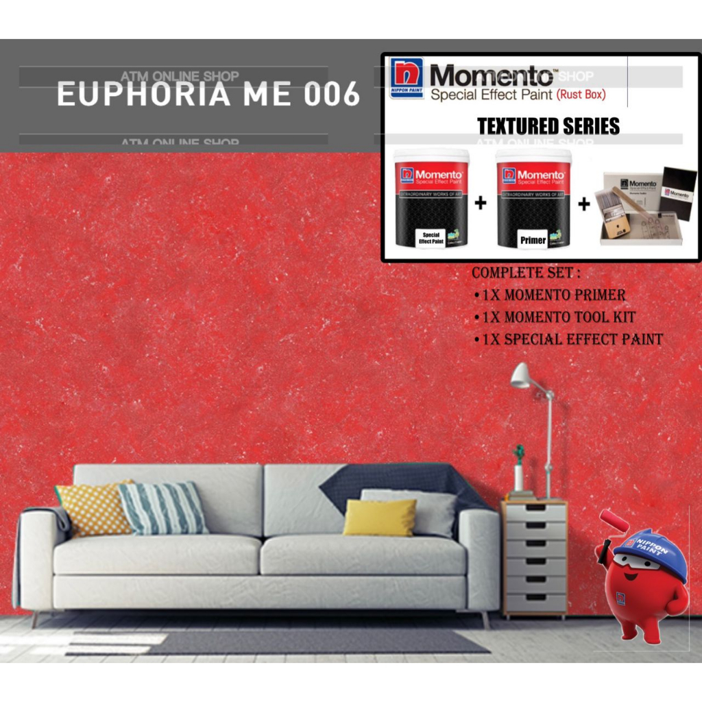 ME 006 EUPHORIA • Momento • Textured Series Elegant • Nippon Paint