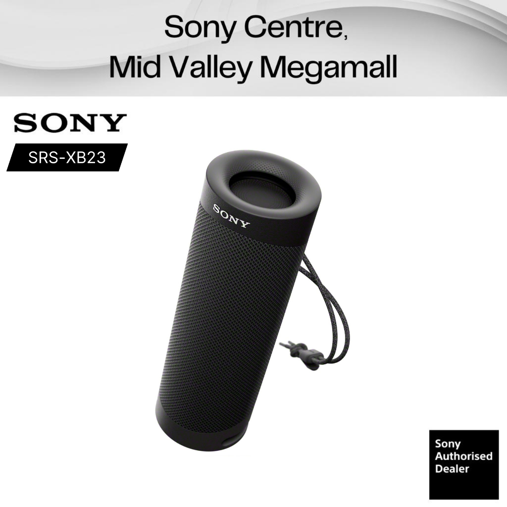 Sony SRSXB23 EXTRA BASS Wireless Portable Speaker IP67 Waterproof