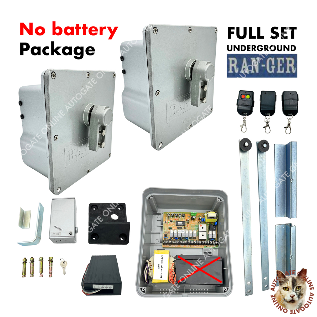 RAN-GER ( COMPLETE SET ) UNDERGROUND AUTOGATE - RANGER RAN GER | Shopee ...