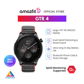  Amazfit Active Smart Watch with AI Fitness Exercise Coach, GPS,  Bluetooth Calling & Music, 14 Day Battery, 1.75 AMOLED Display & Alexa  Built-in, Fitness Watch for Android & iPhone, Black : Everything Else