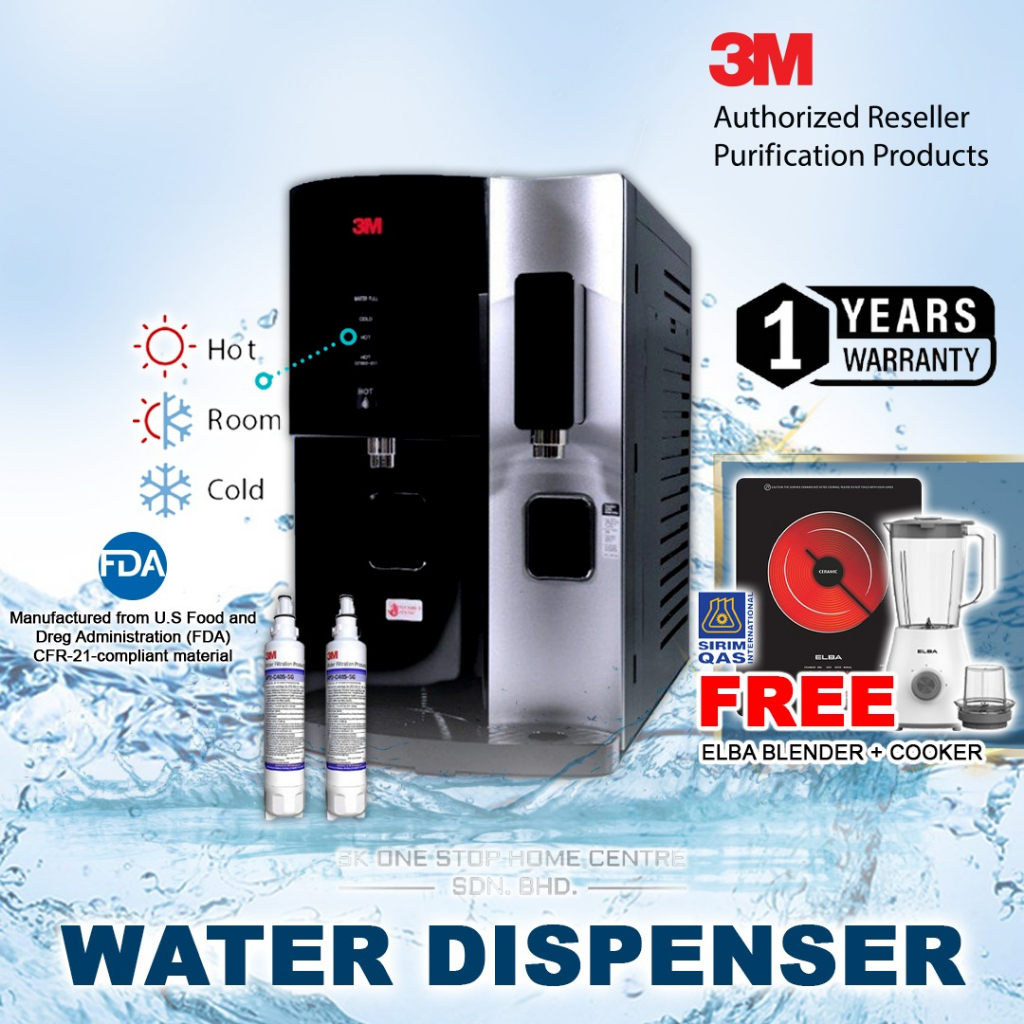 3m hot store cold water dispenser