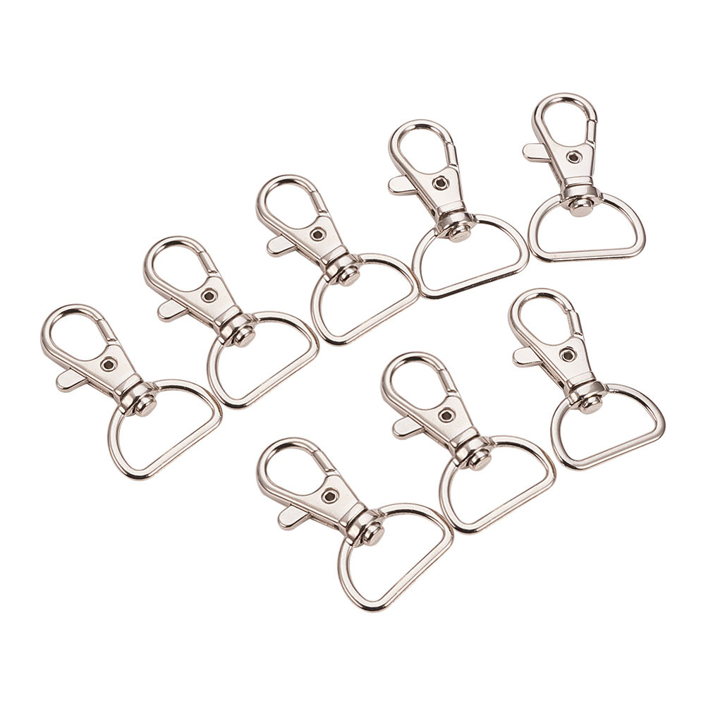 20pcs - D Lobster Buckle Hook For Bag Diy Making Bags Strap Metal 