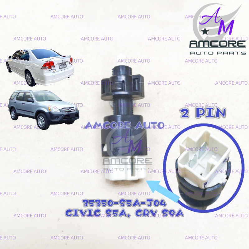 HONDA CIVIC ES S5A / CRV S9A - BRAKE SWITCH / BRAKE LAMP SWITCH 35350 ...