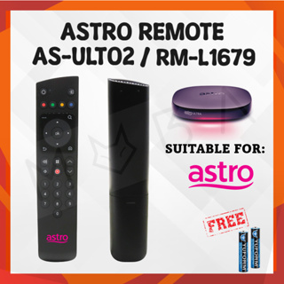 OEM REPLACEMENT ASTRO ULTRA BOX REMOTE CONTROL ULTI BOX REMOTE CONTROL  RM-L1679 RM-L1712