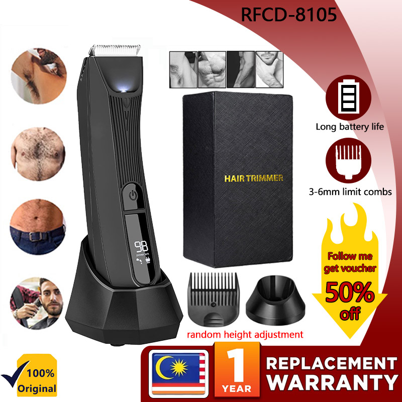 Kemei Groin Area Hair Trimmer Blade Body Trimmer for Men Waterproof Wet