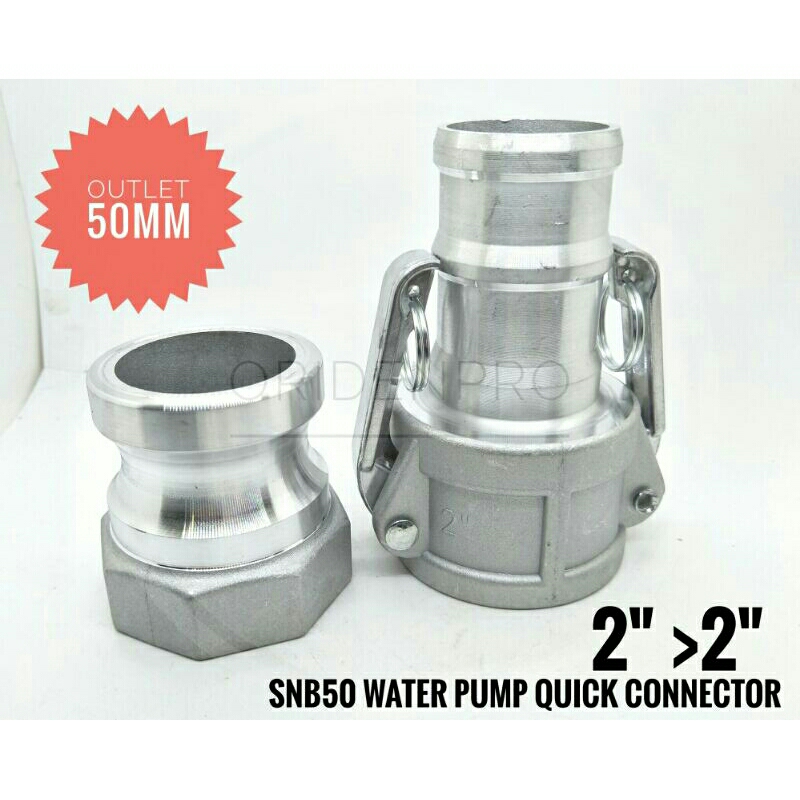 SBN50 2" water pump quick connector 2">2" BOMBA Shopee Malaysia