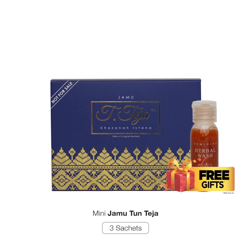 TUN TEJA JEBAT MEKAR HERBAL SOAP RATU SHAMPOO FEMININE WASH READY STOCK