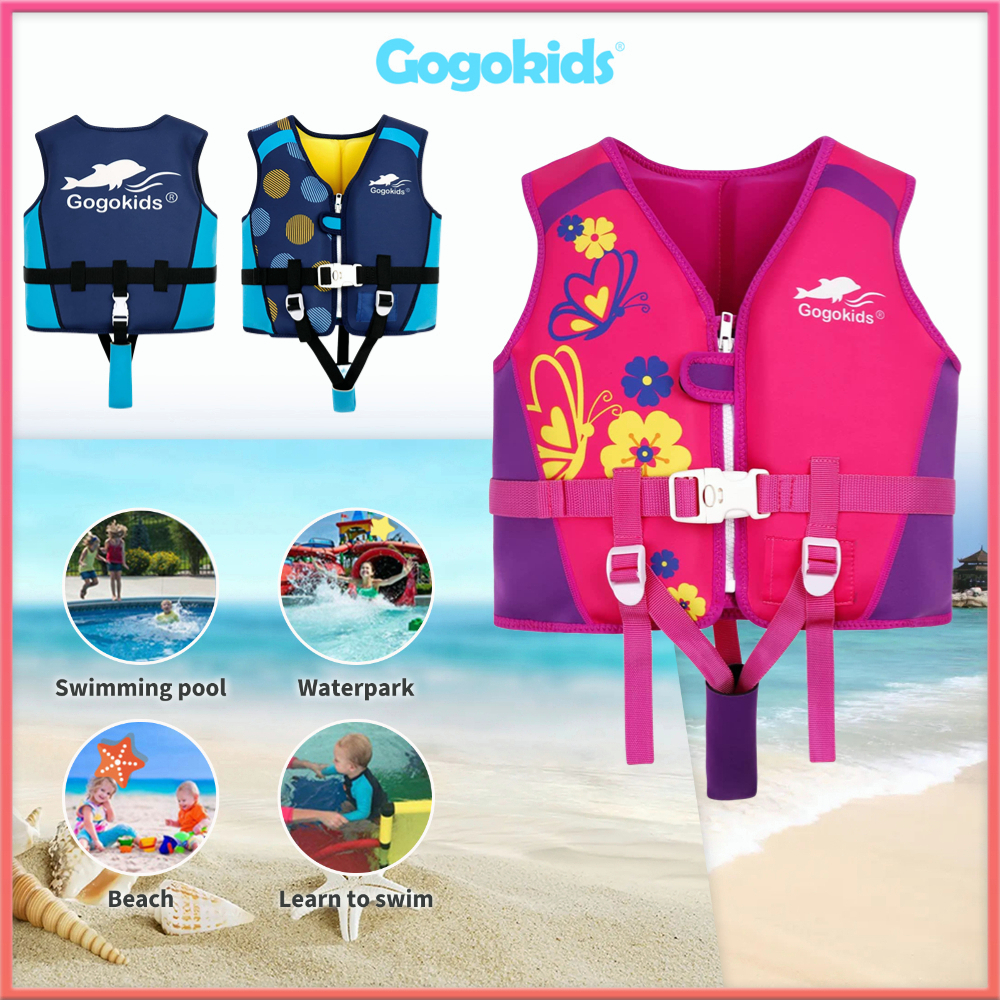 Gogokids Kids Life Vest Jacket Kids Life Vest Neoprene Buoy Life Safety ...