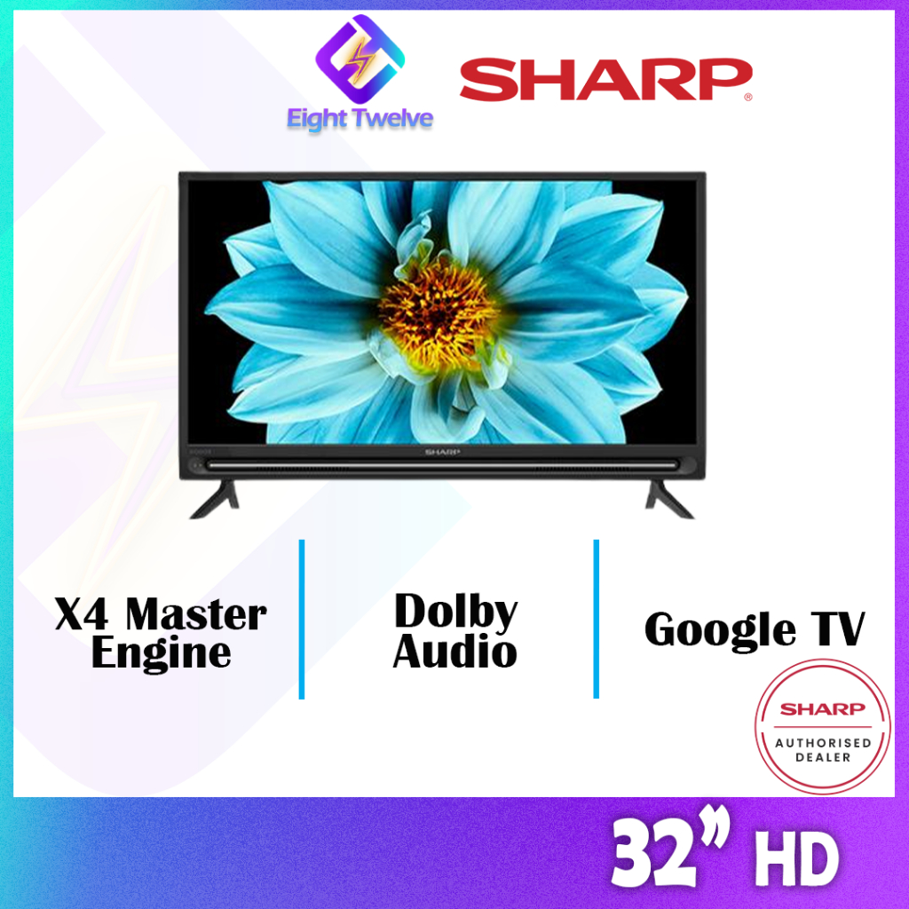 "2023 NEW" SHARP AQUOS HD/FHD Ready Google TV 32" 42" 50" Netflix