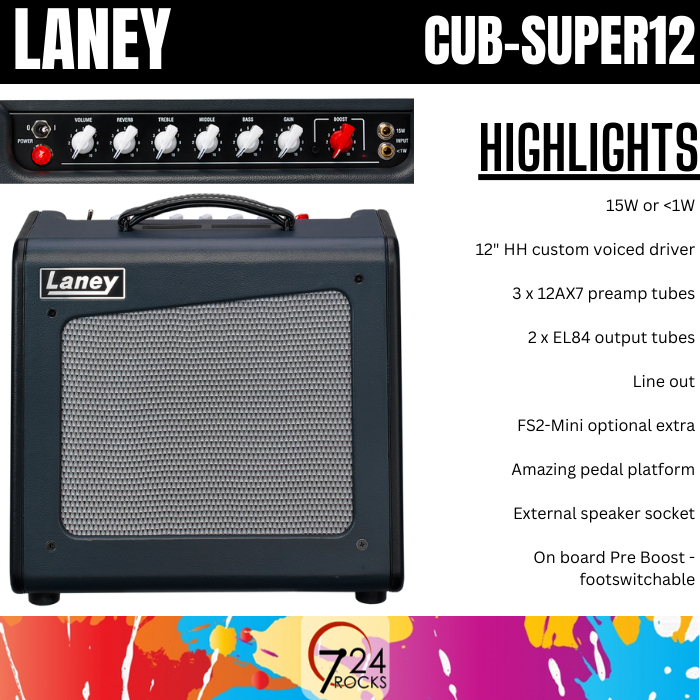 Laney amplifier Laney CUBSUPER12 Guitar combo amp laney guitar amp