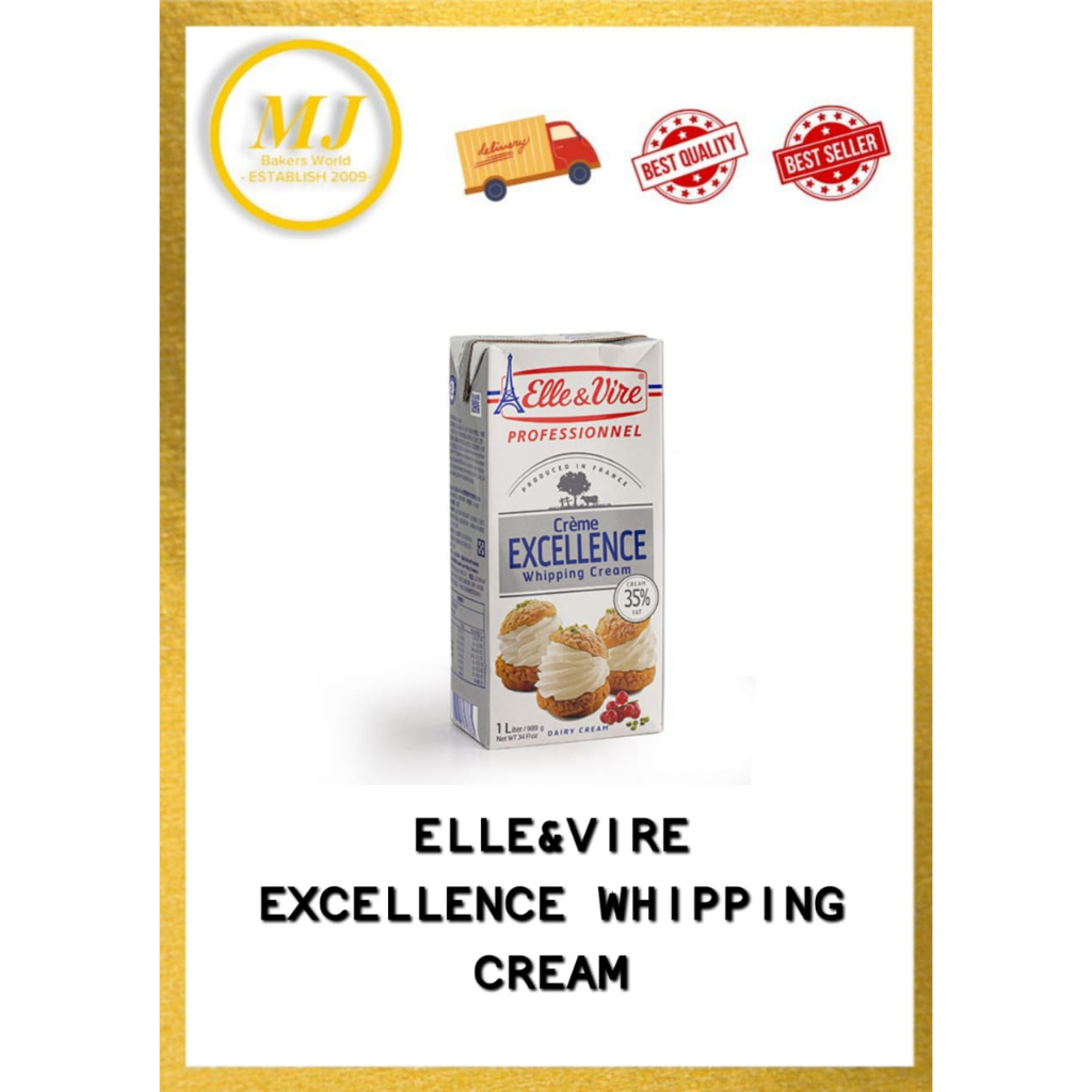 Elle&Vire Excellence Whipping Cream Shopee Malaysia
