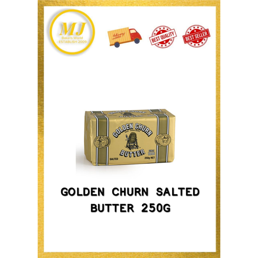 GOLDEN CHURN SALTED/UNSALTED BUTTER 250G/227G (HALAL) Shopee Malaysia