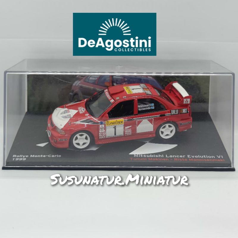 Miniature Rallye 1/43 - Toyota Winner 1999 - Tommi Makinen - Dany