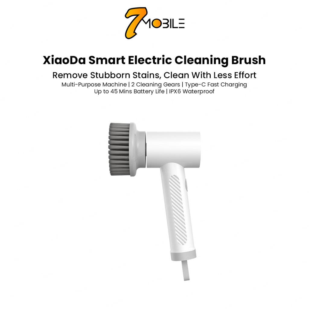 Xiaomi XiaoDa Electric Cleaning Brush [2 Cleaning Gears Quick & Easy Clean Shoe IPX6