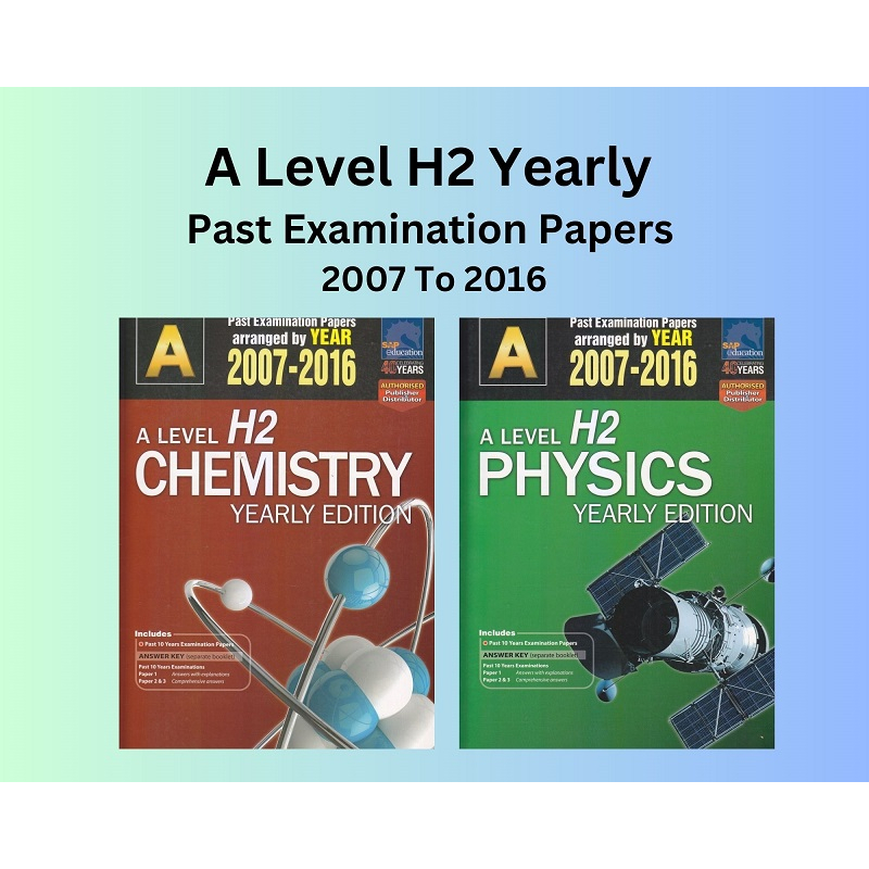 Singapore Syllabus (SAP) - Past Exam Papers 2007-2016 A Level H2 ...