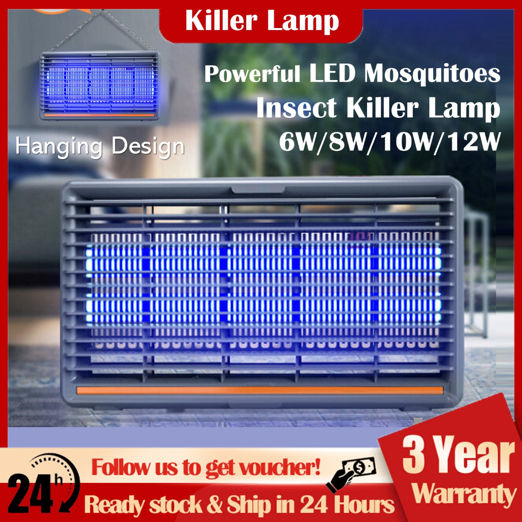 Electric Pest Killer Lamp Hanging Mosquito Killer Light Wall Mounted