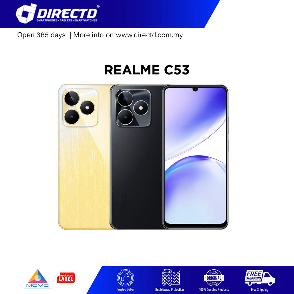 Realme C53 [6GB/8GB RAM | 128GB/256GB ROM] | Shopee Malaysia