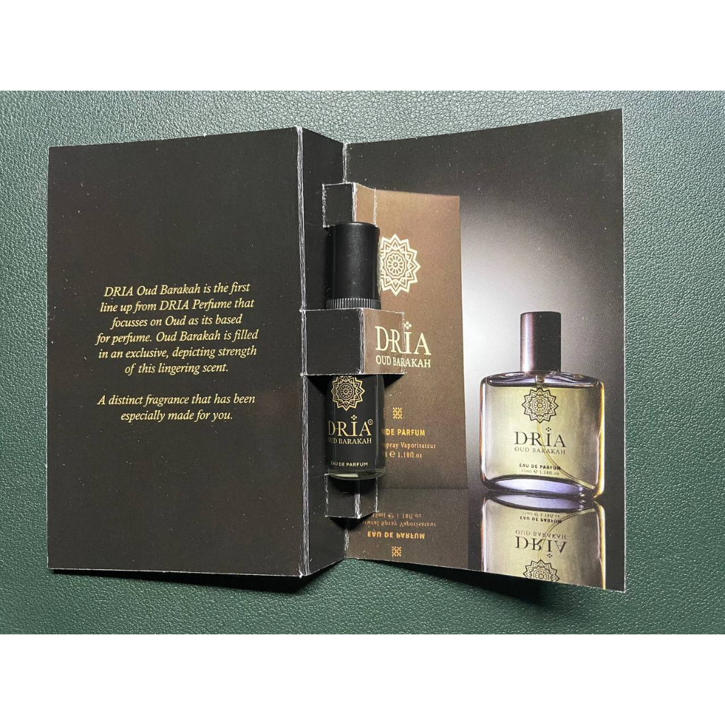 DRIA oud Barakah 3ML Set Tester | Shopee Malaysia