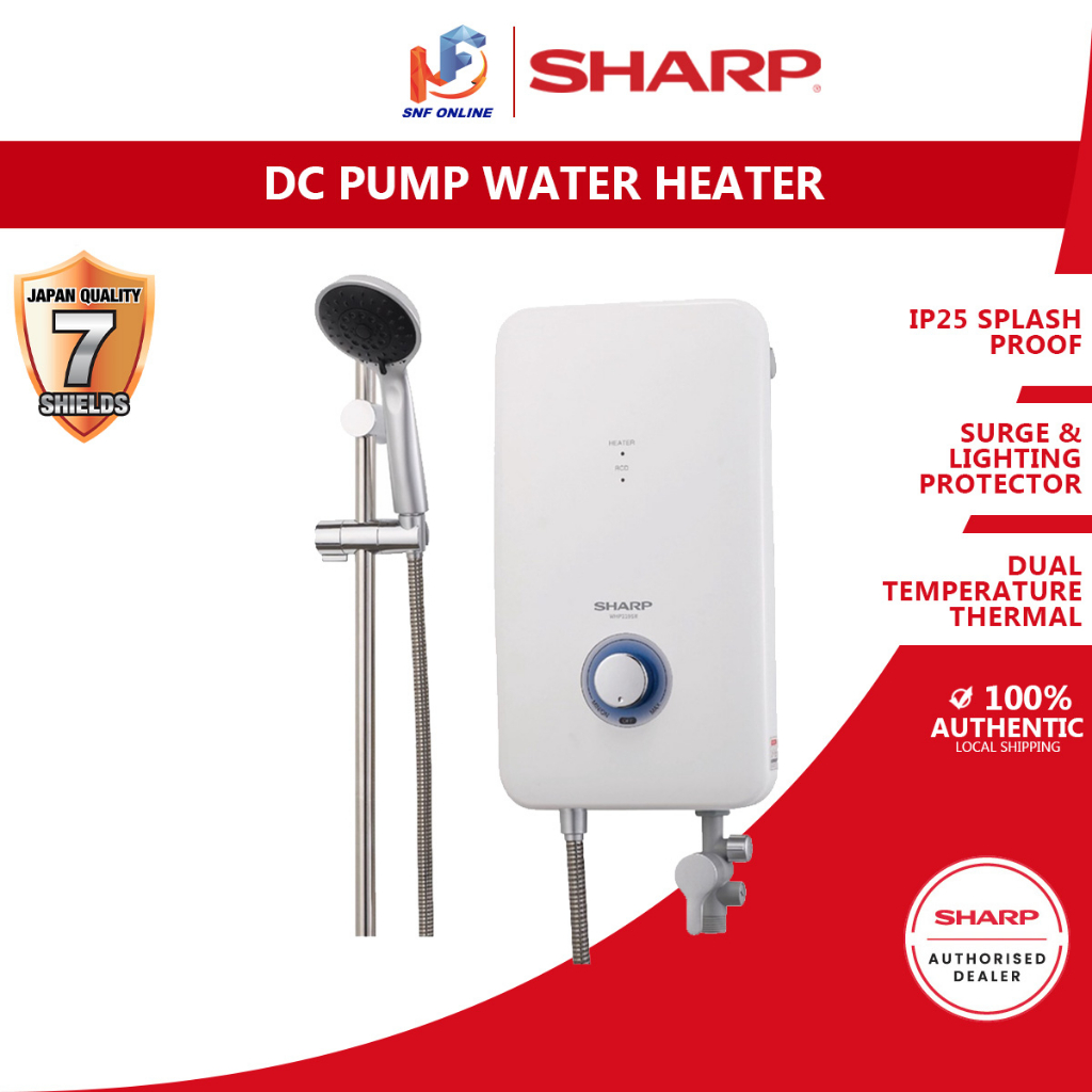 Sharp Water Heater With DC Inventer Pump WHP315N | Shopee Malaysia