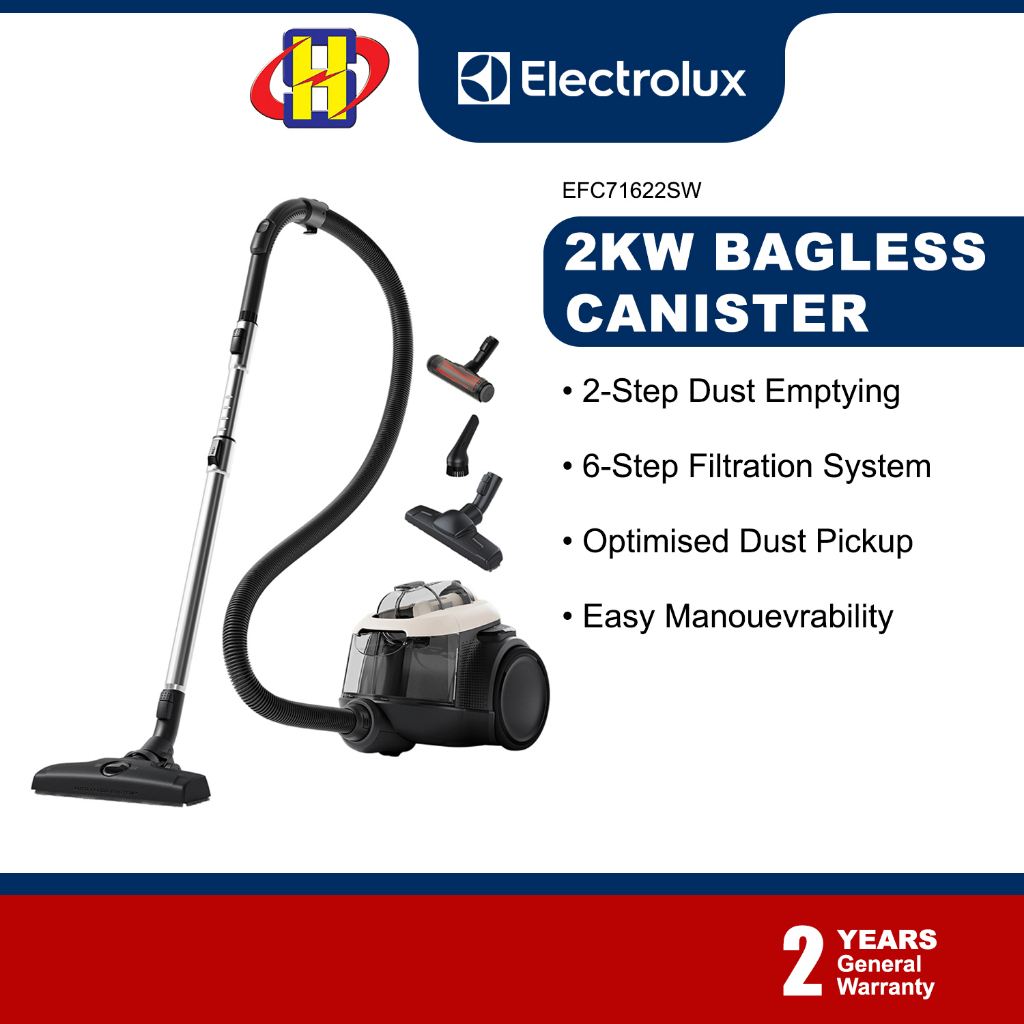 Electrolux Canister Vacuum Cleaner (2kW) 2 Pover Level 6step air